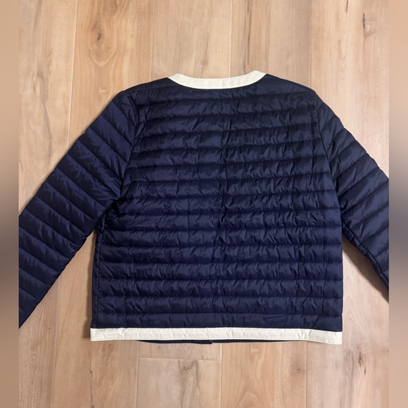 J. McLaughlin Eva Puffer Jacket in Dark Navy Size Large - Picture 8 of 11